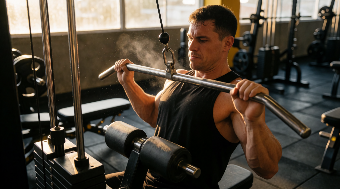 gym fitness equipment workout lat pulldown porto alegre
