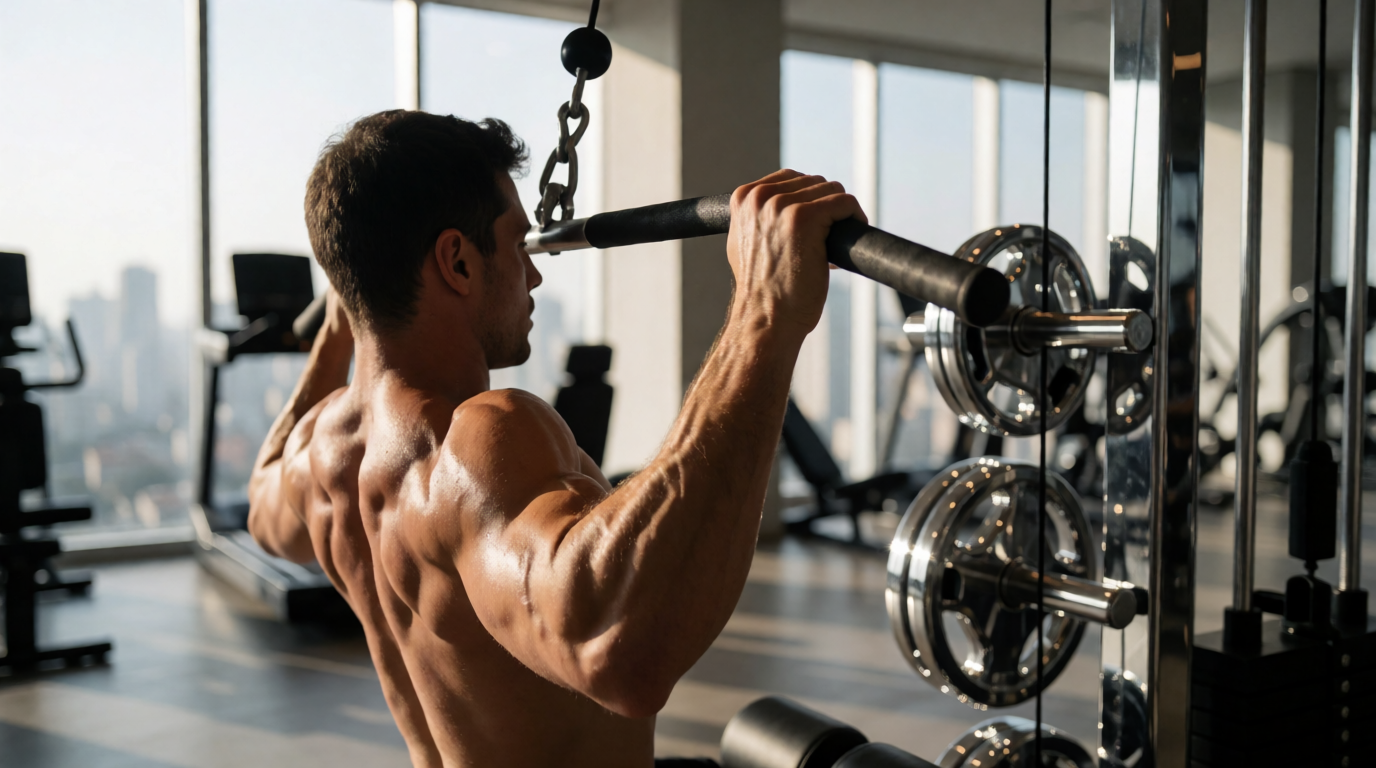 gym fitness equipment workout lat pulldown sao paulo