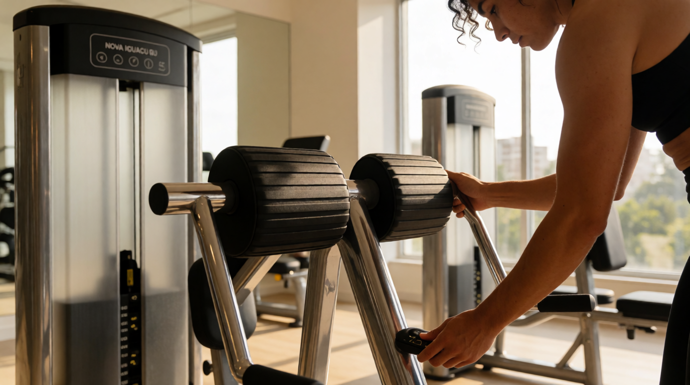 gym fitness equipment workout leg developer nova iguacu