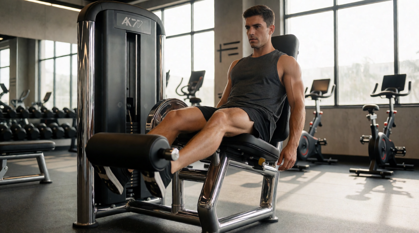 gym fitness equipment workout leg extension feira santana