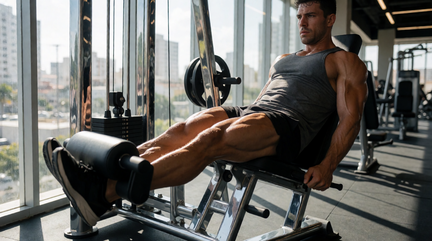 gym fitness equipment workout leg extension feira santana