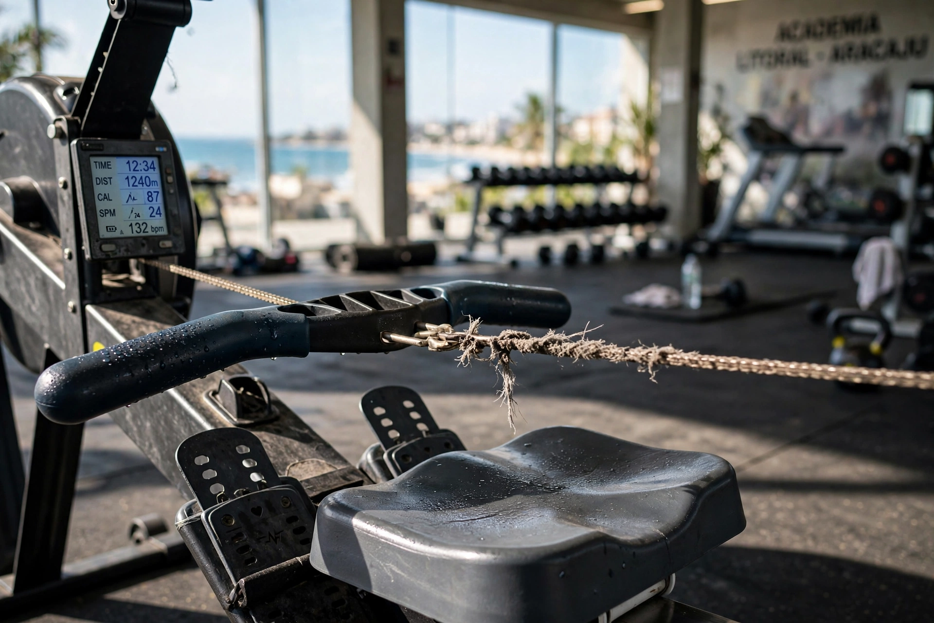 gym fitness equipment workout low row aracaju