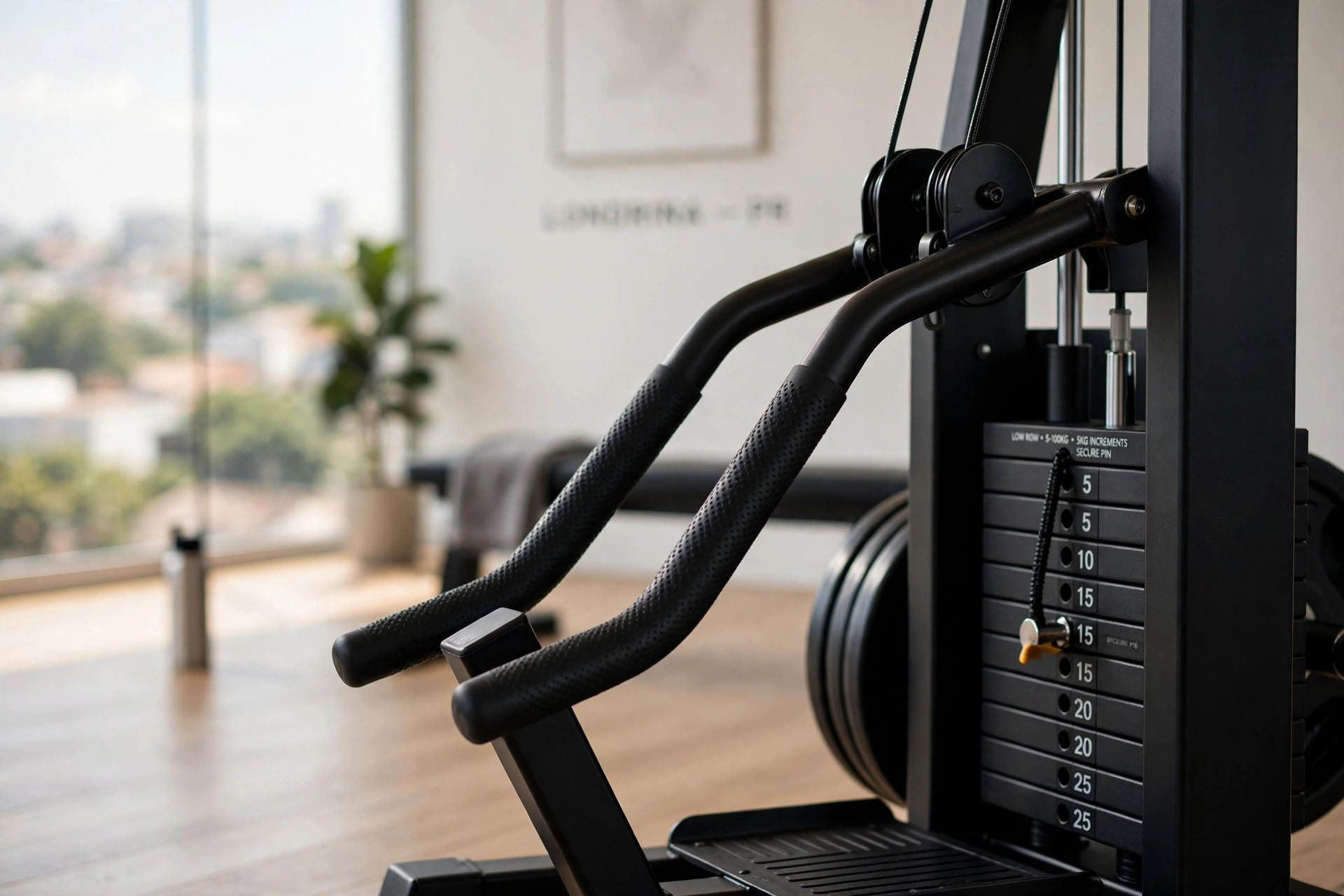 gym fitness equipment workout low row londrina pr
