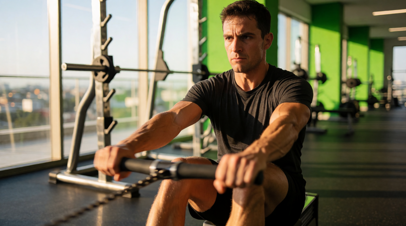 gym fitness equipment workout low row ribeirao preto