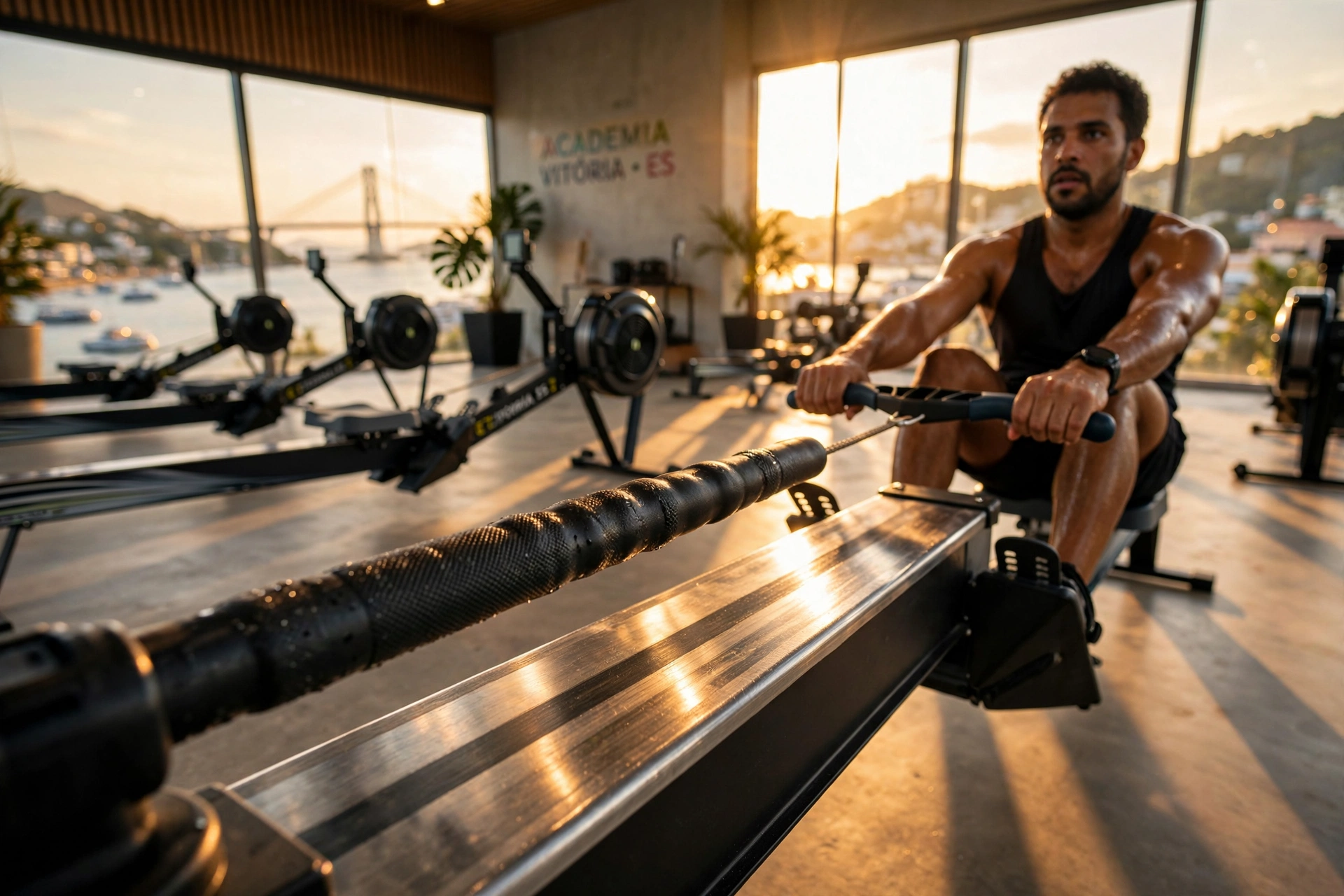 gym fitness equipment workout low row vitoria es
