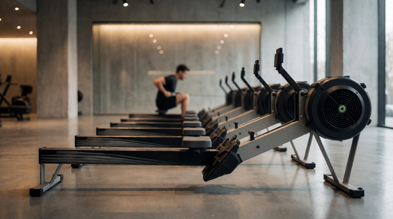 gym fitness equipment workout low row