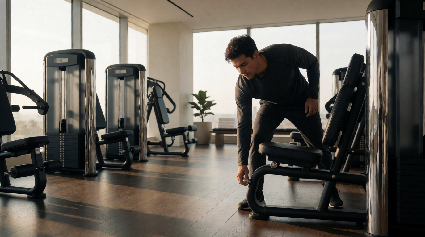 gym fitness equipment workout maquinas residencias