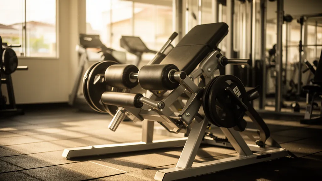 gym fitness equipment workout mesa flexora nova iguacu