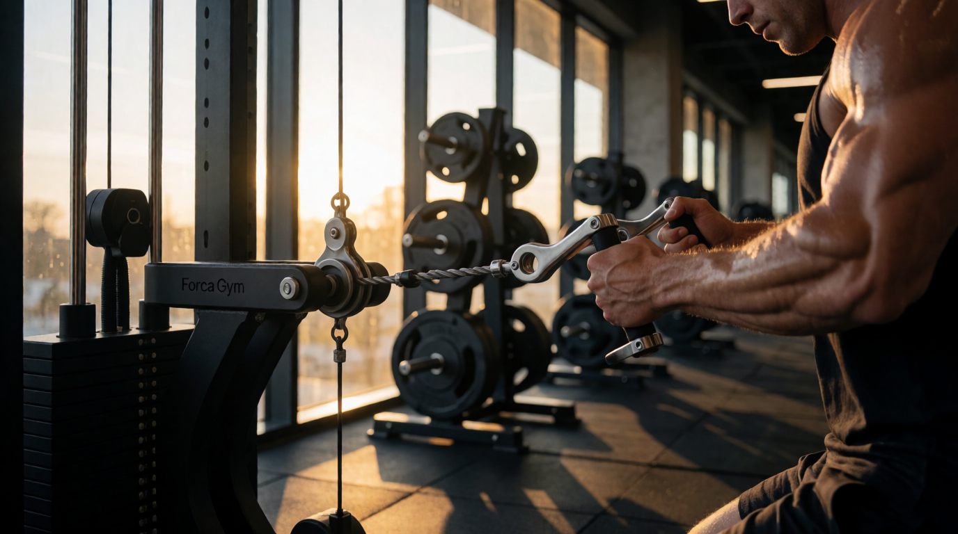 gym fitness equipment workout forca
