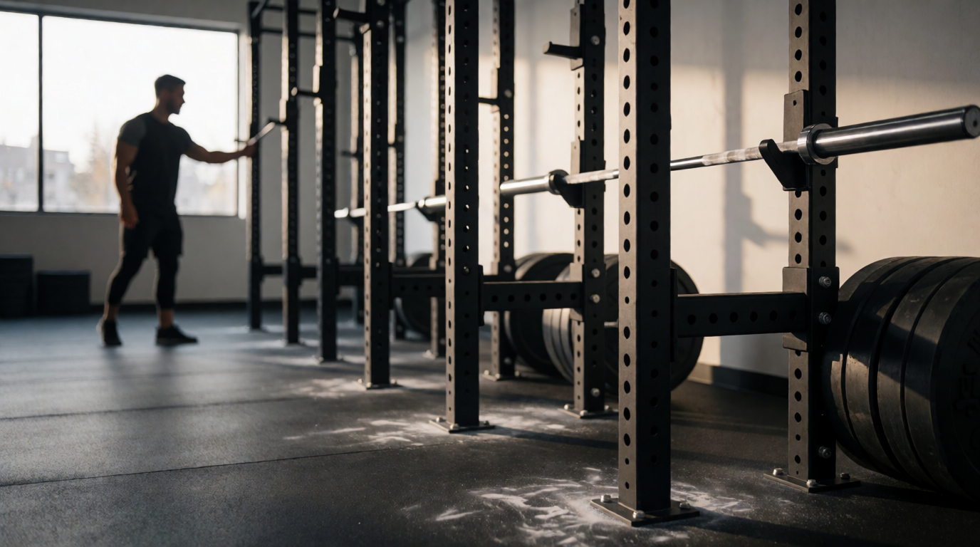 gym fitness equipment workout preco crossfit racks barras