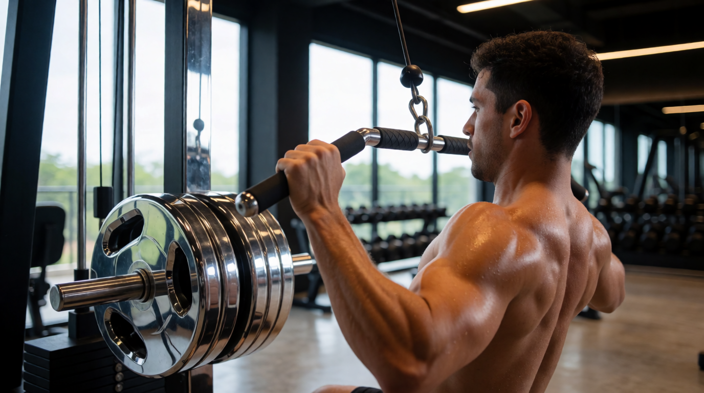 gym fitness equipment workout pulldown belem pa