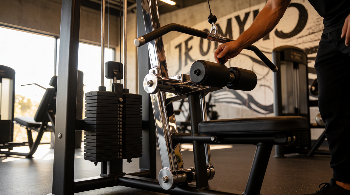 gym fitness equipment workout pulldown campinas sp