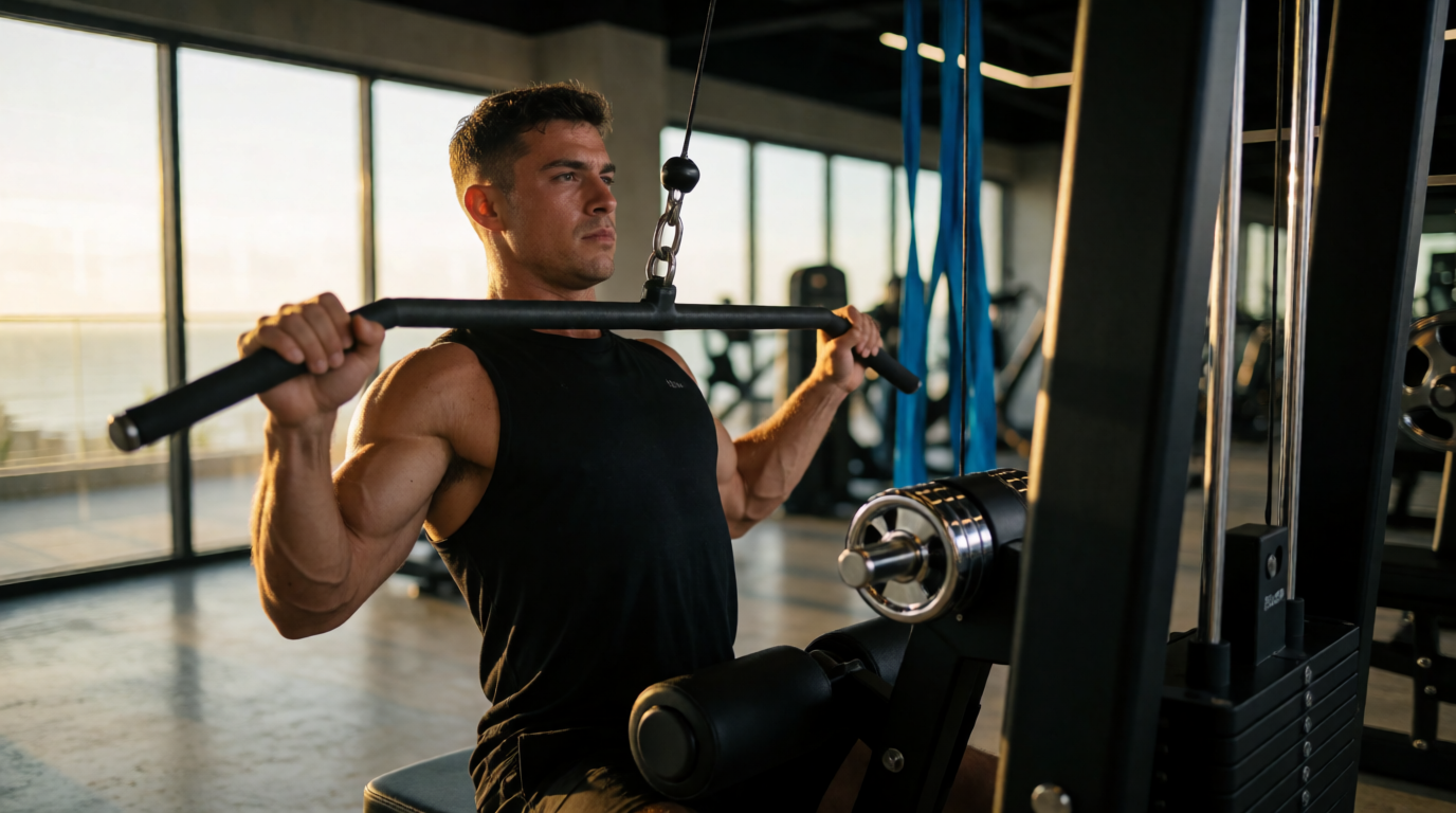 gym fitness equipment workout pulldown jo pessoa pb