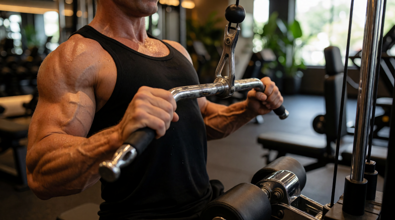 gym fitness equipment workout pulldown joinville sc