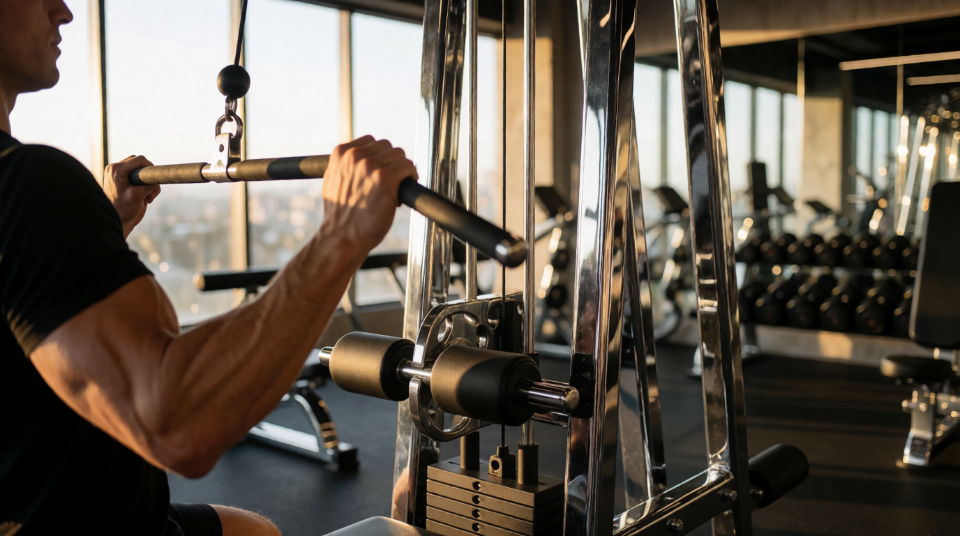 gym fitness equipment workout pulldown porto alegre rs
