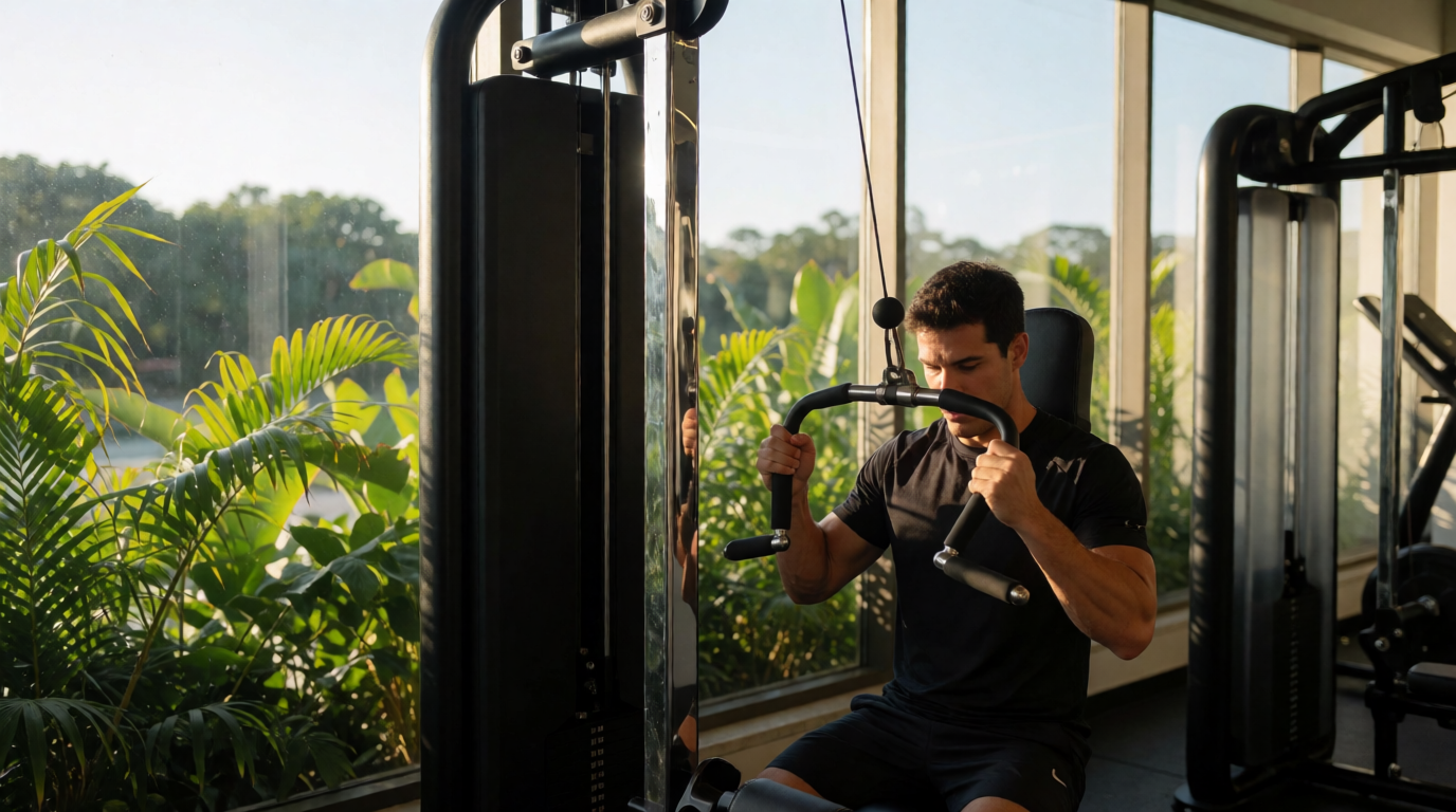 gym fitness equipment workout pulldown rio janeiro rj