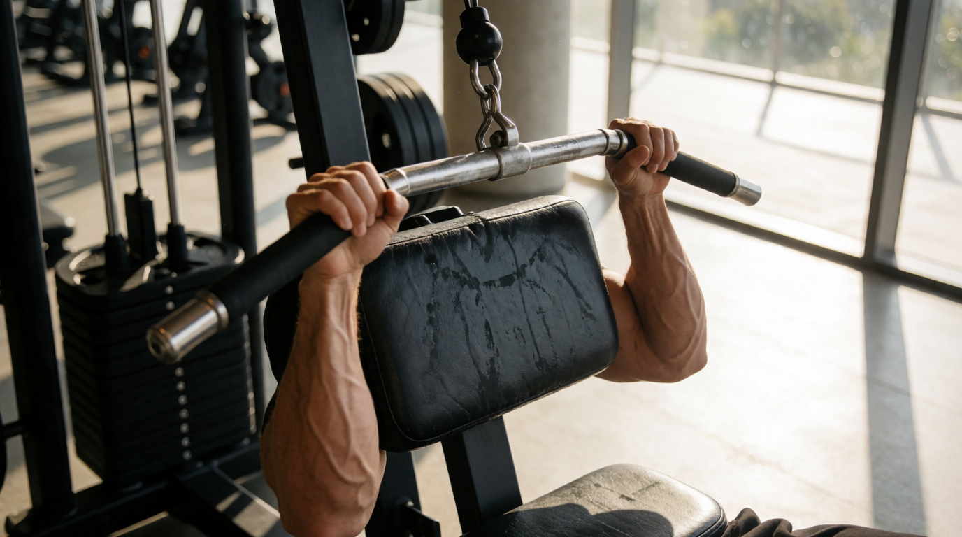 gym fitness equipment workout pulldown vitoria es