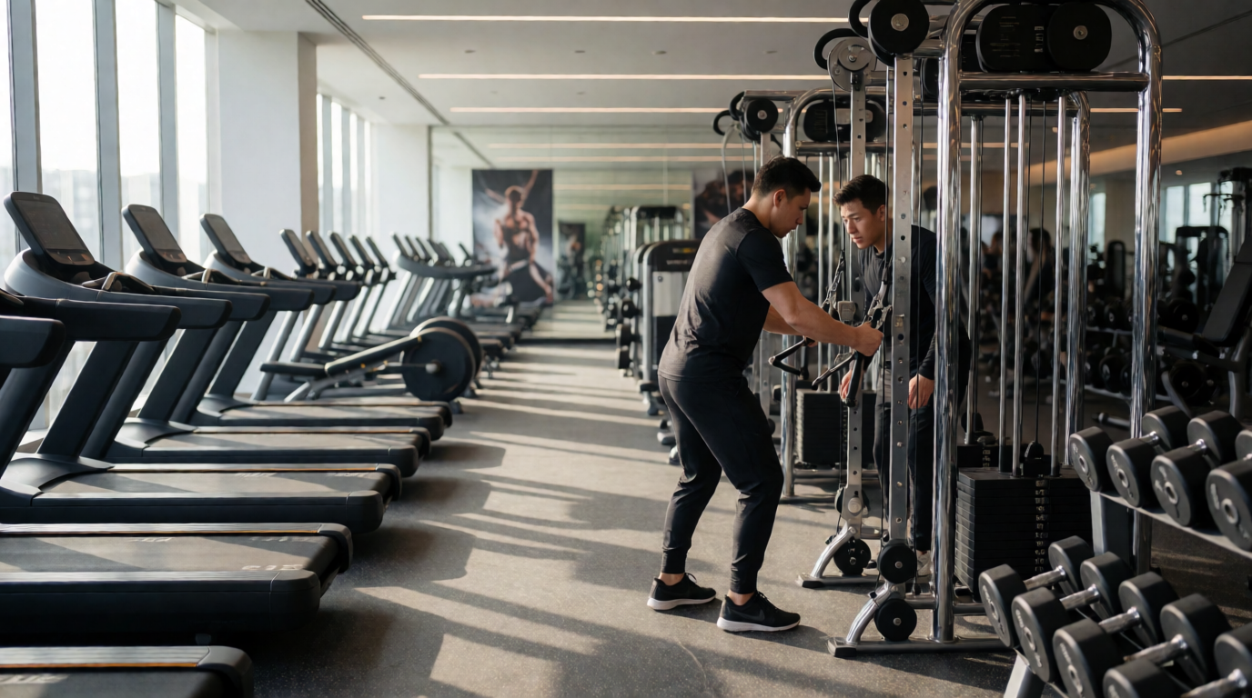 gym fitness equipment workout quando use montar completa