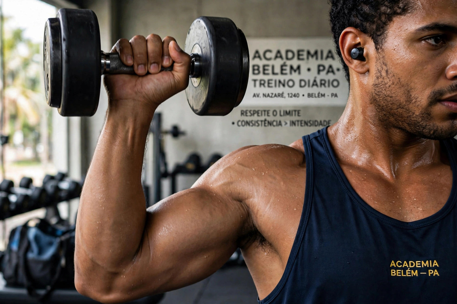 gym fitness equipment workout shoulder press belem pa