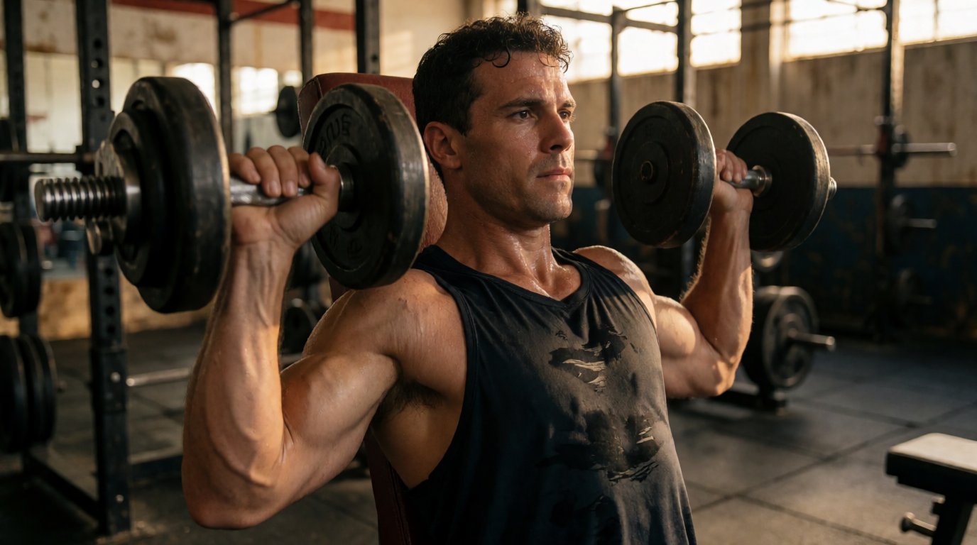 gym fitness equipment workout shoulder press feira santana