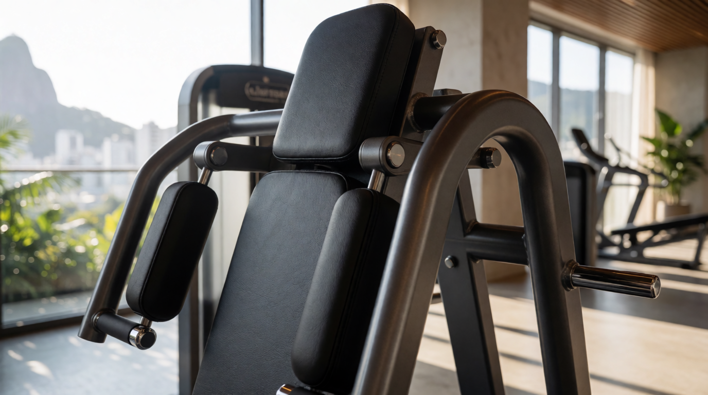gym fitness equipment workout shoulder press rio janeiro