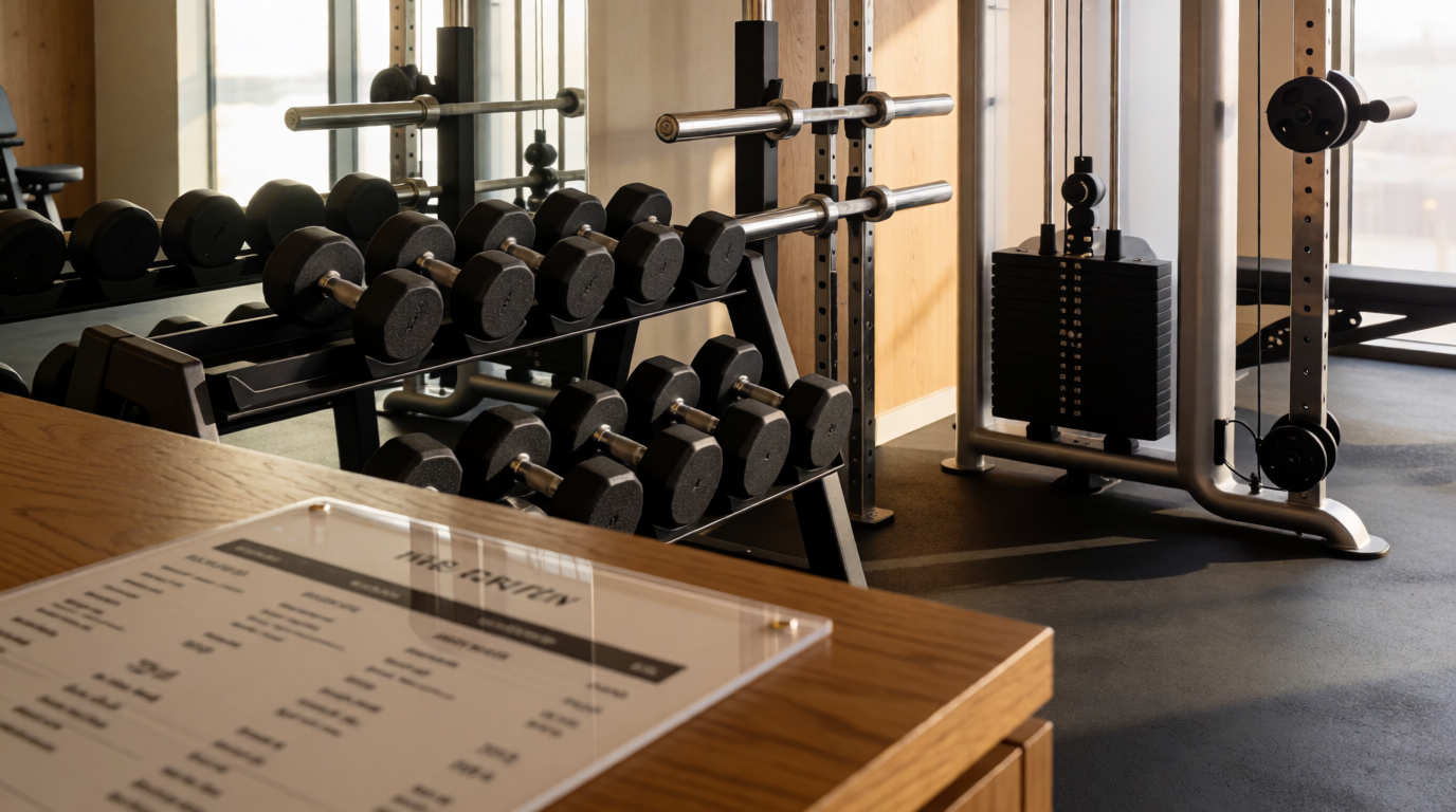 gym fitness equipment workout tabela precos profissionais