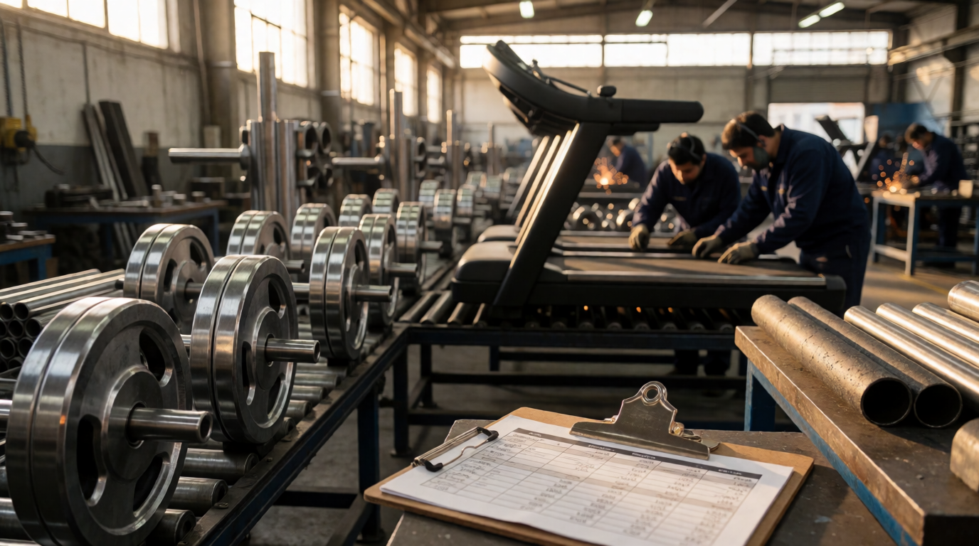 gym fitness equipment workout tabela precos fabrica