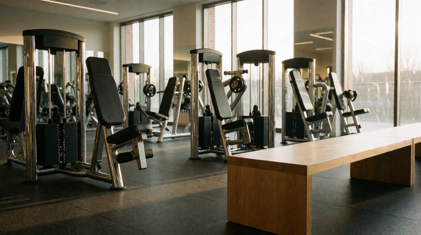 gym fitness equipment workout tipos