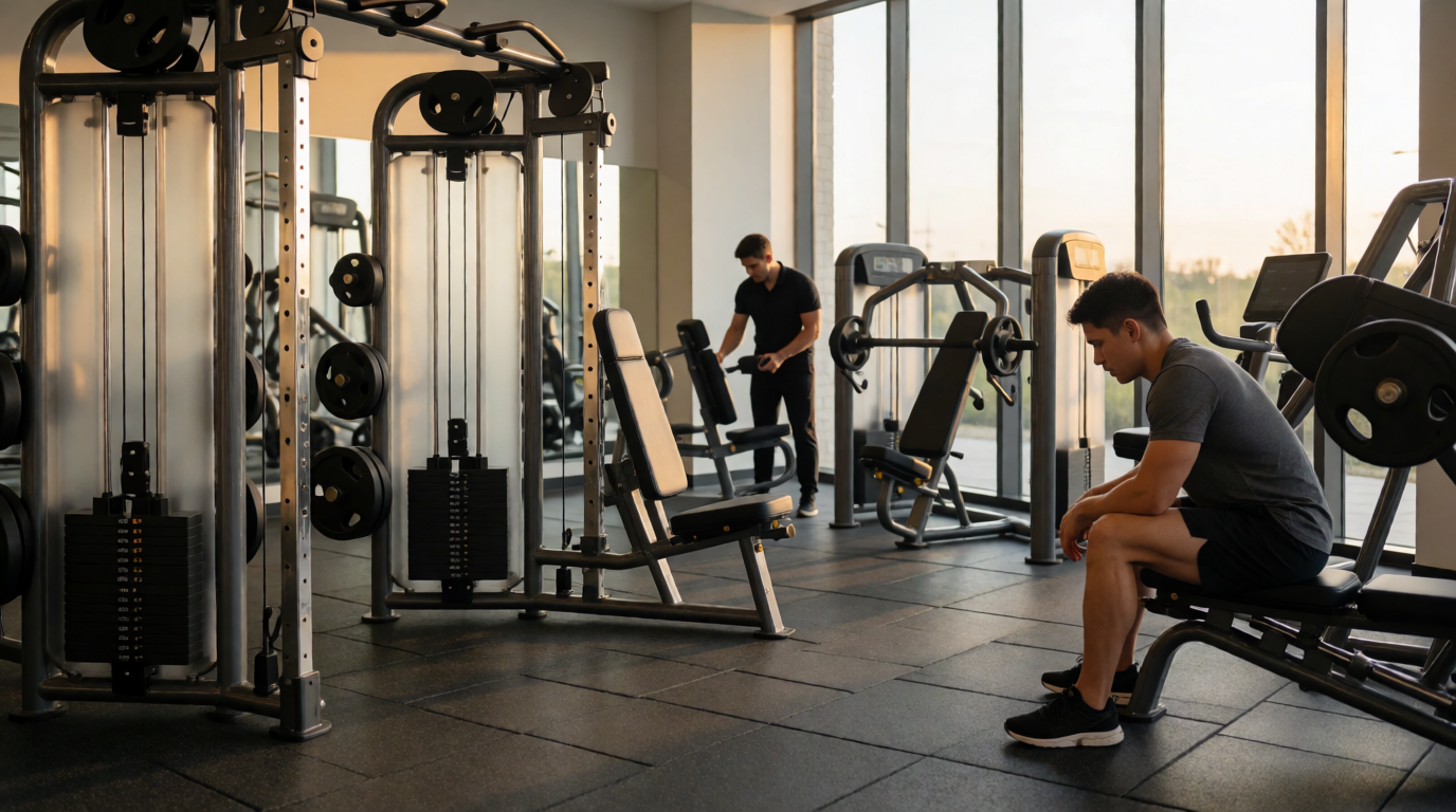gym fitness equipment workout tipos maquinas