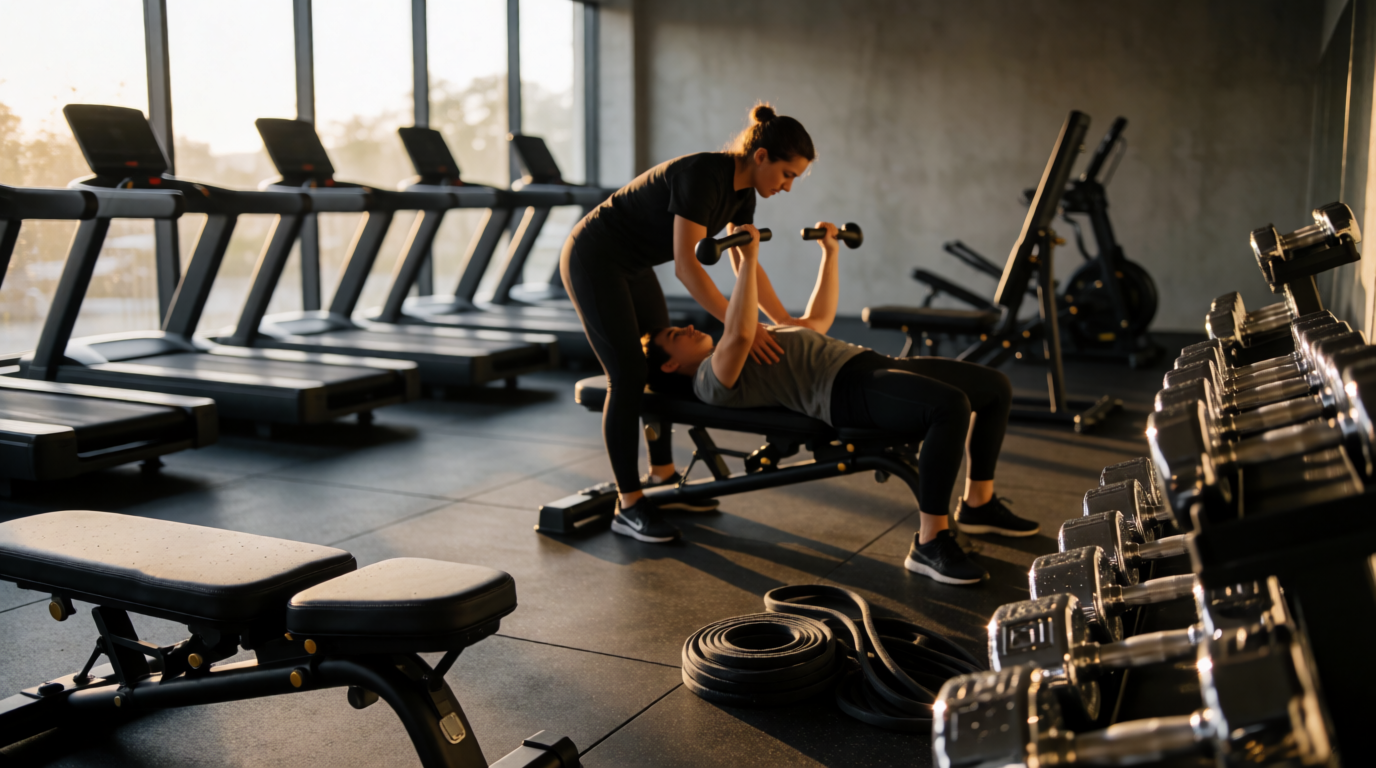 gym fitness equipment workout tipos montar completa