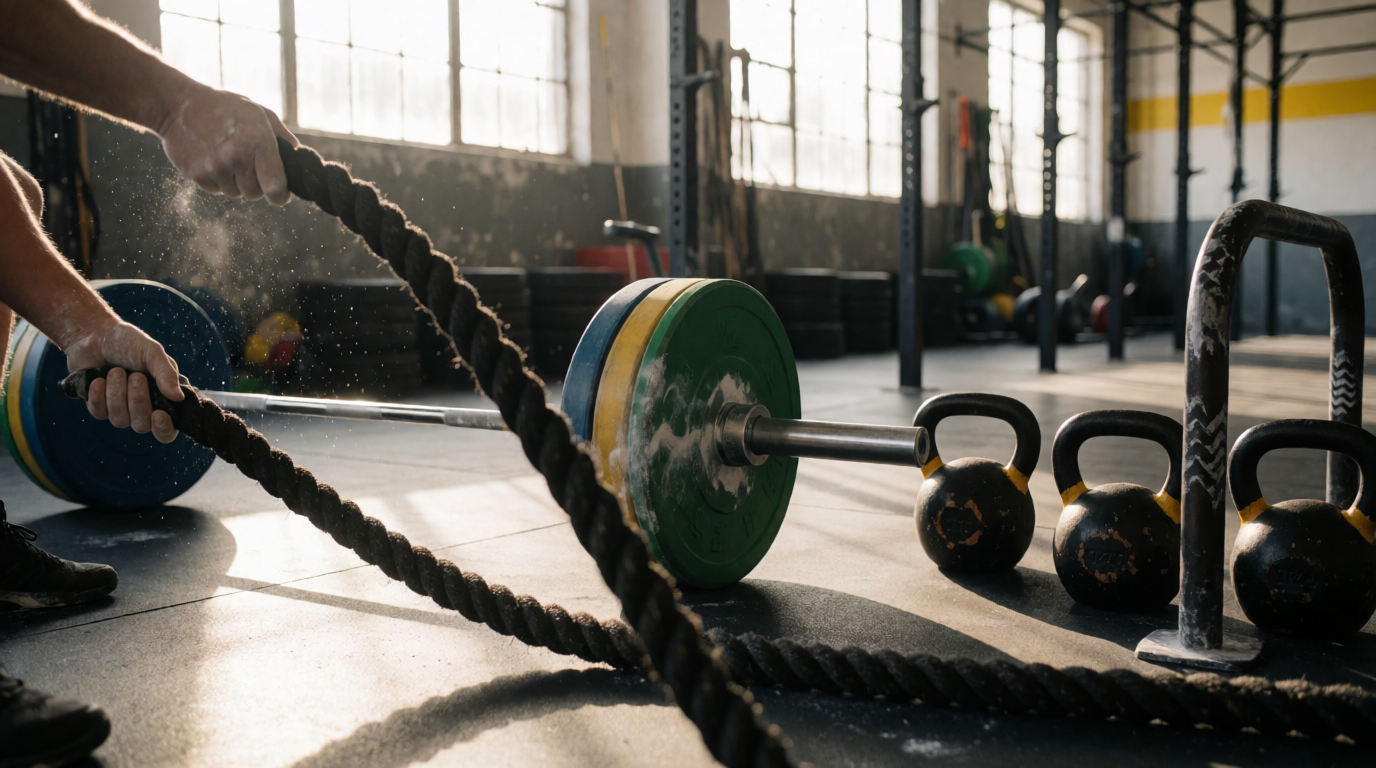 gym fitness equipment workout top forca crossfit