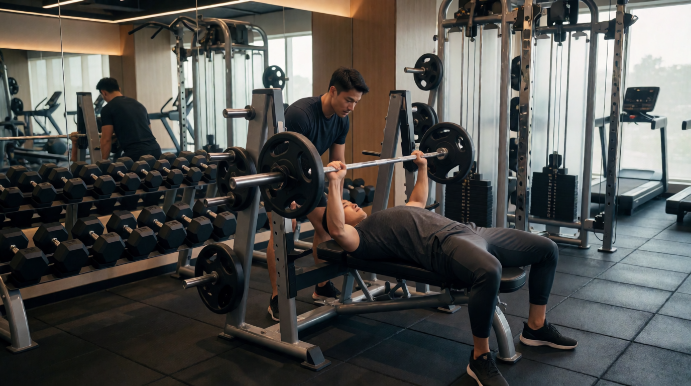 gym fitness equipment workout tudo forca