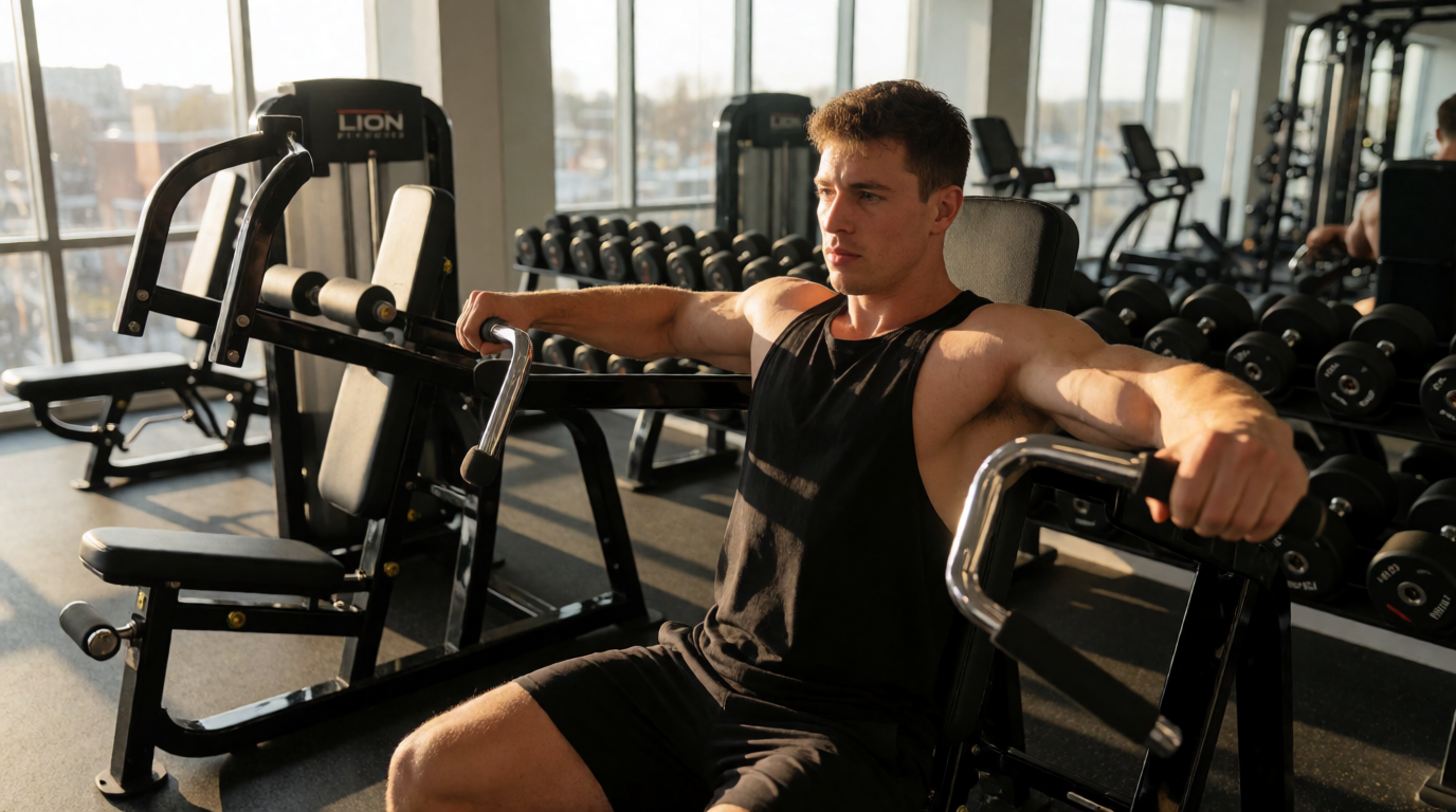 Visão geral dos equipamentos modernos Lion Fitness