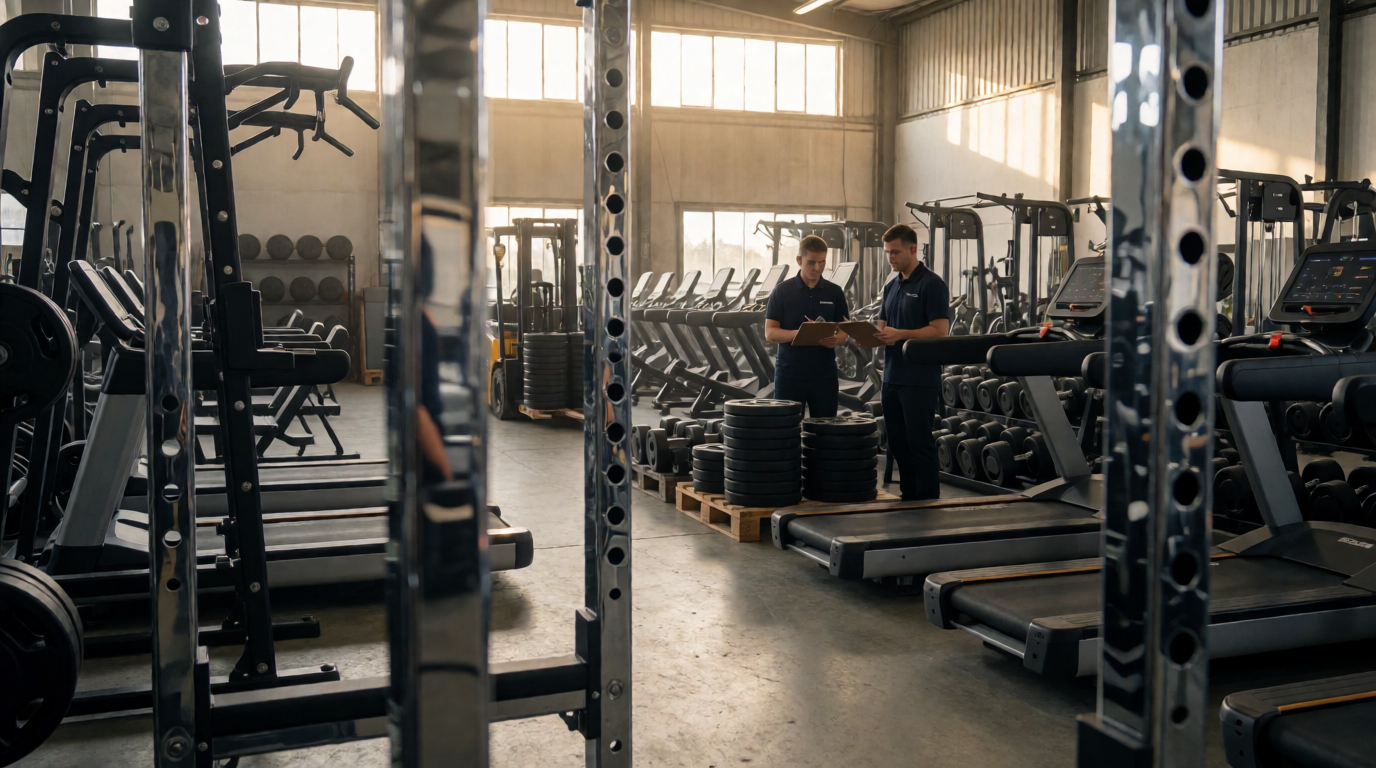 Fábrica de equipamentos fitness profissionais com tecnologia nacional