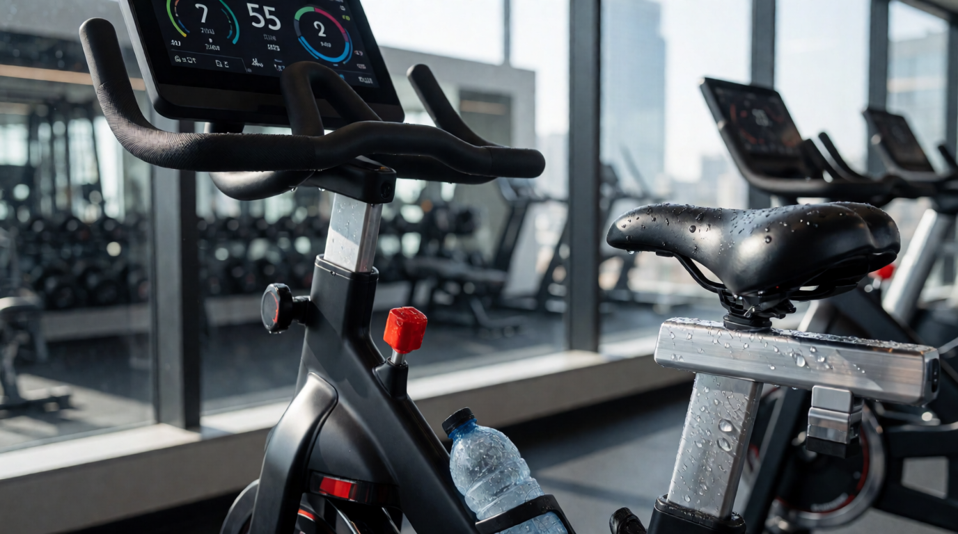 Bikes ergométricas profissionais em academia