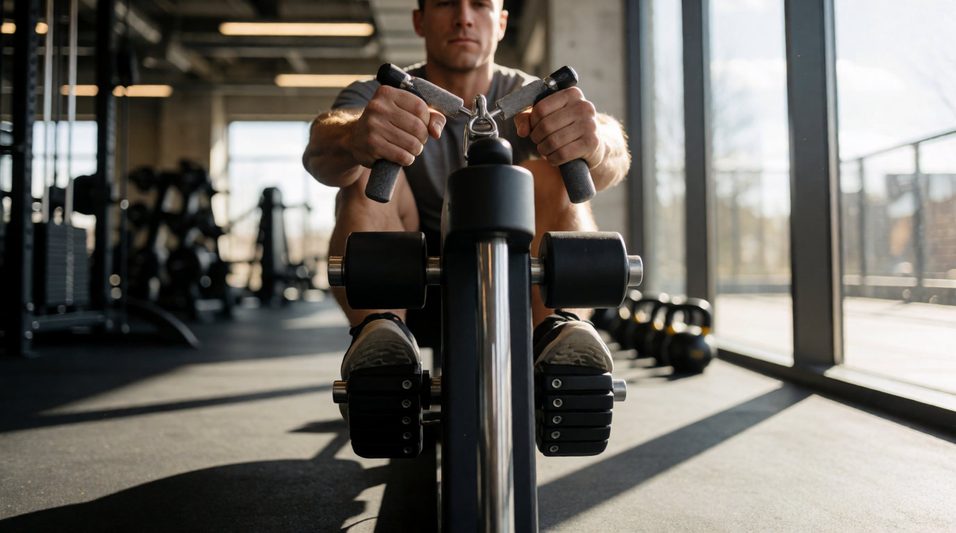 gym fitness equipment workout vale pena forca