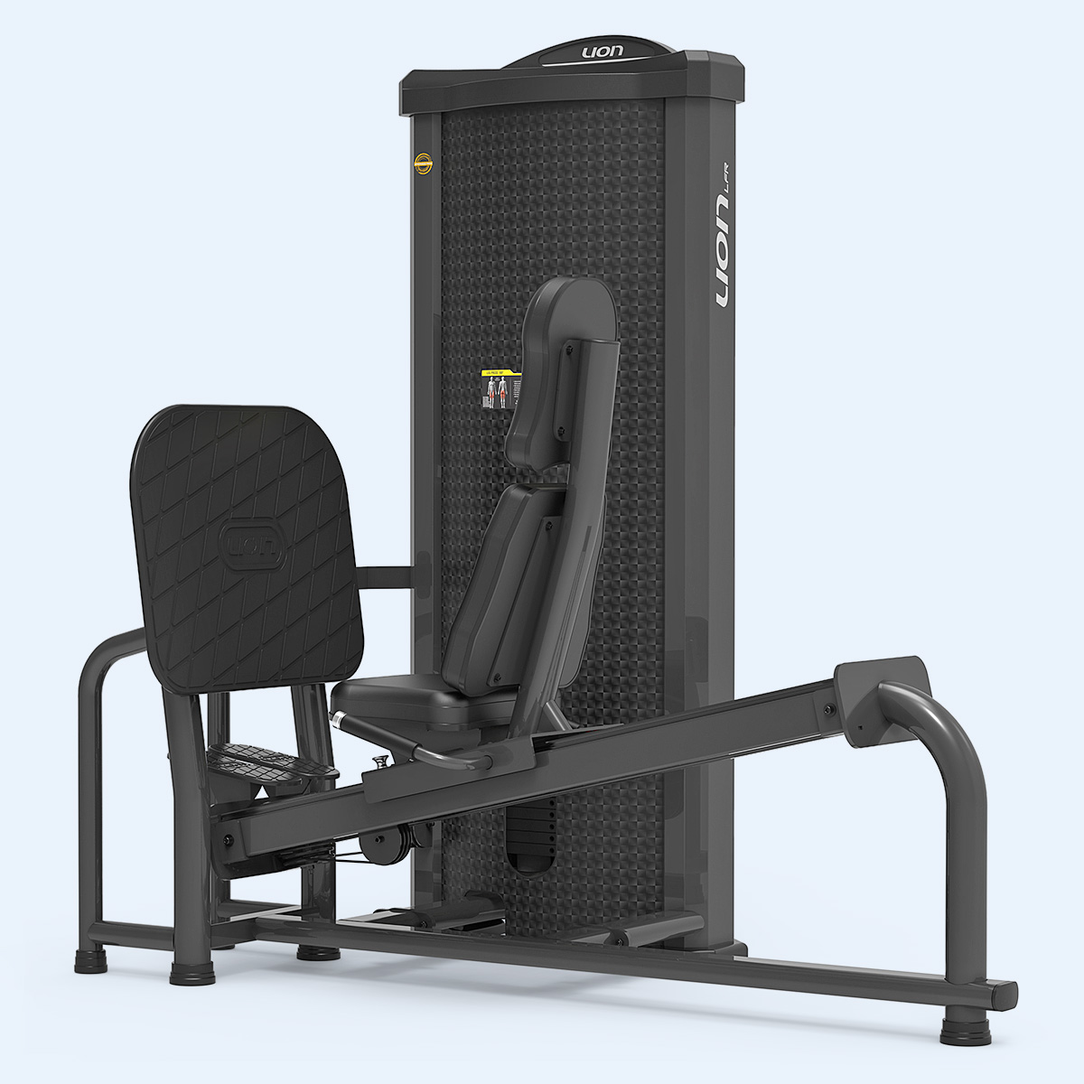 Leg-press-45 profissional em academia moderna