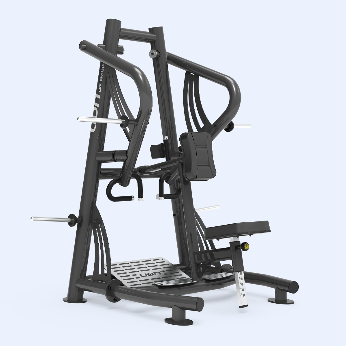 Máquina de remada cabos em academia