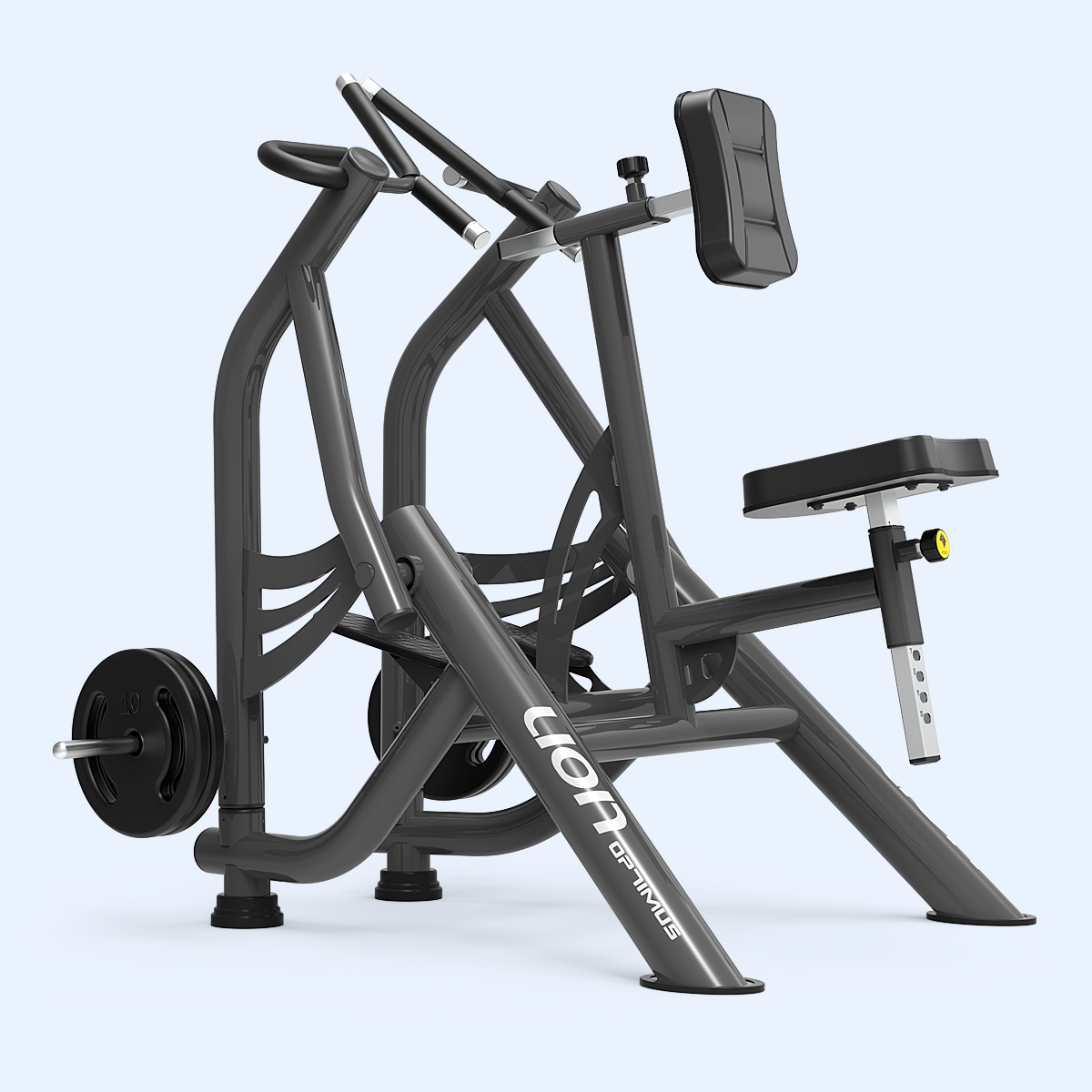 Pessoa desempacotando equipamentos fitness residencial em casa