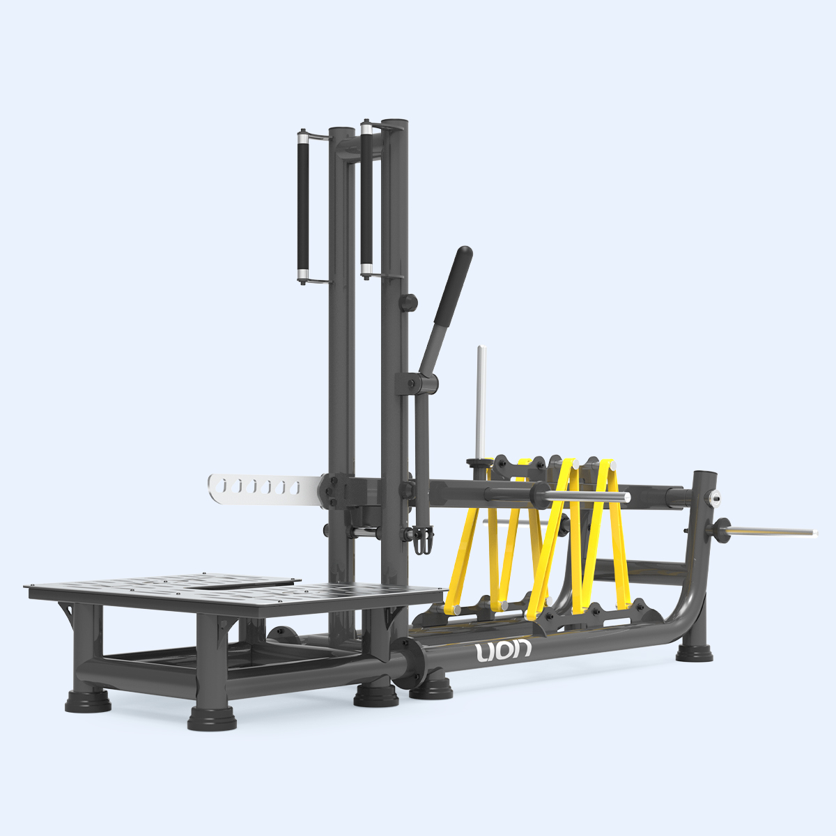 Rack de musculação profissional com alta carga