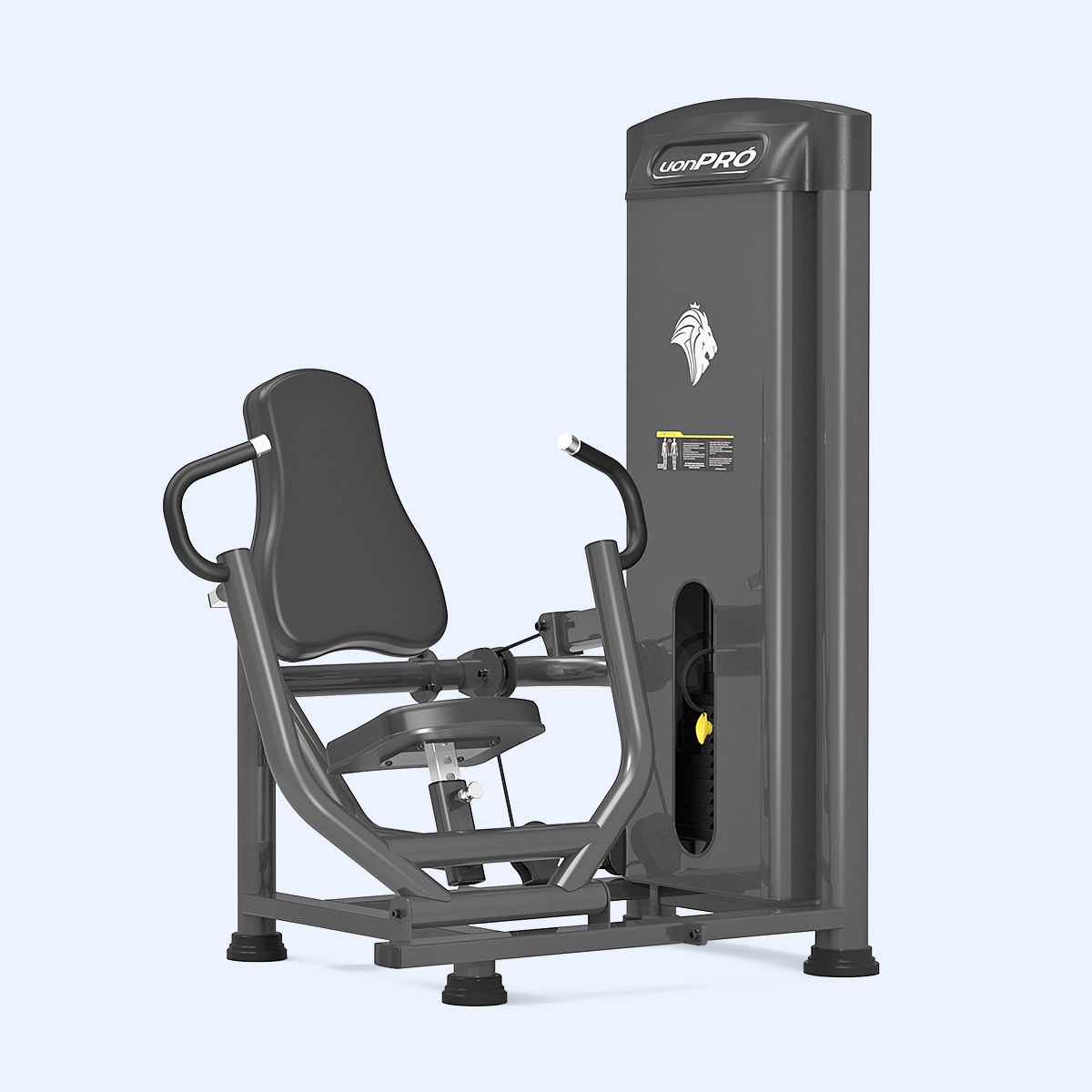 Bike vertical profissional em academia moderna