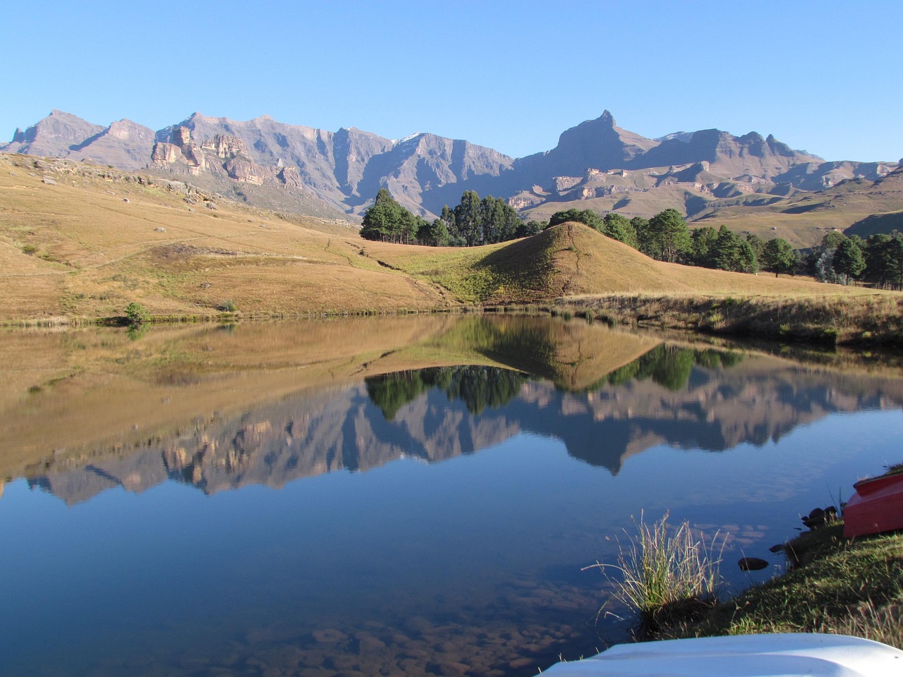 drakensberg, kwazulu-natal, mountain, nature, mountains, fairways, outdoor