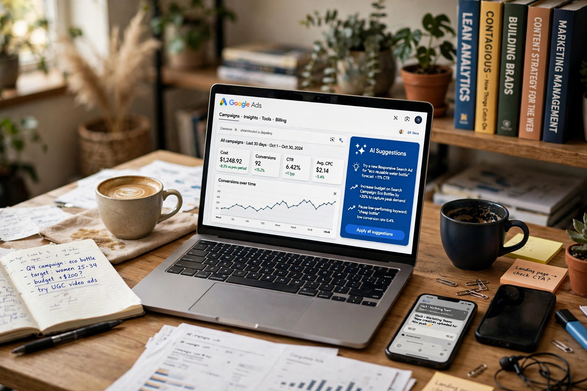 digital marketing ai ncios google ads tr fego