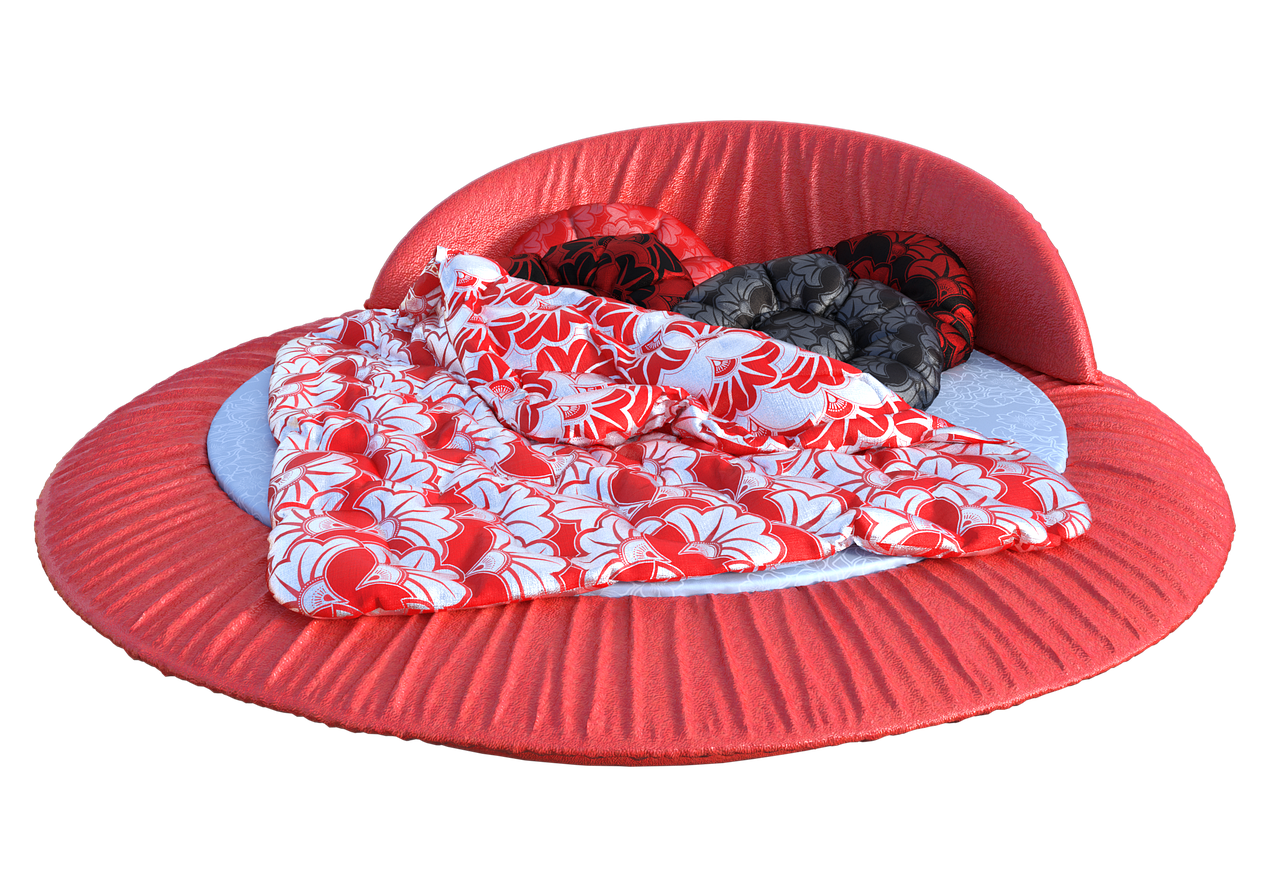 bed, red, round, bright, sleep, night, digital art, round shapes, bright color, template, romantic, texture, bed, bed, bed, bed, bed, sleep, sleep, sleep