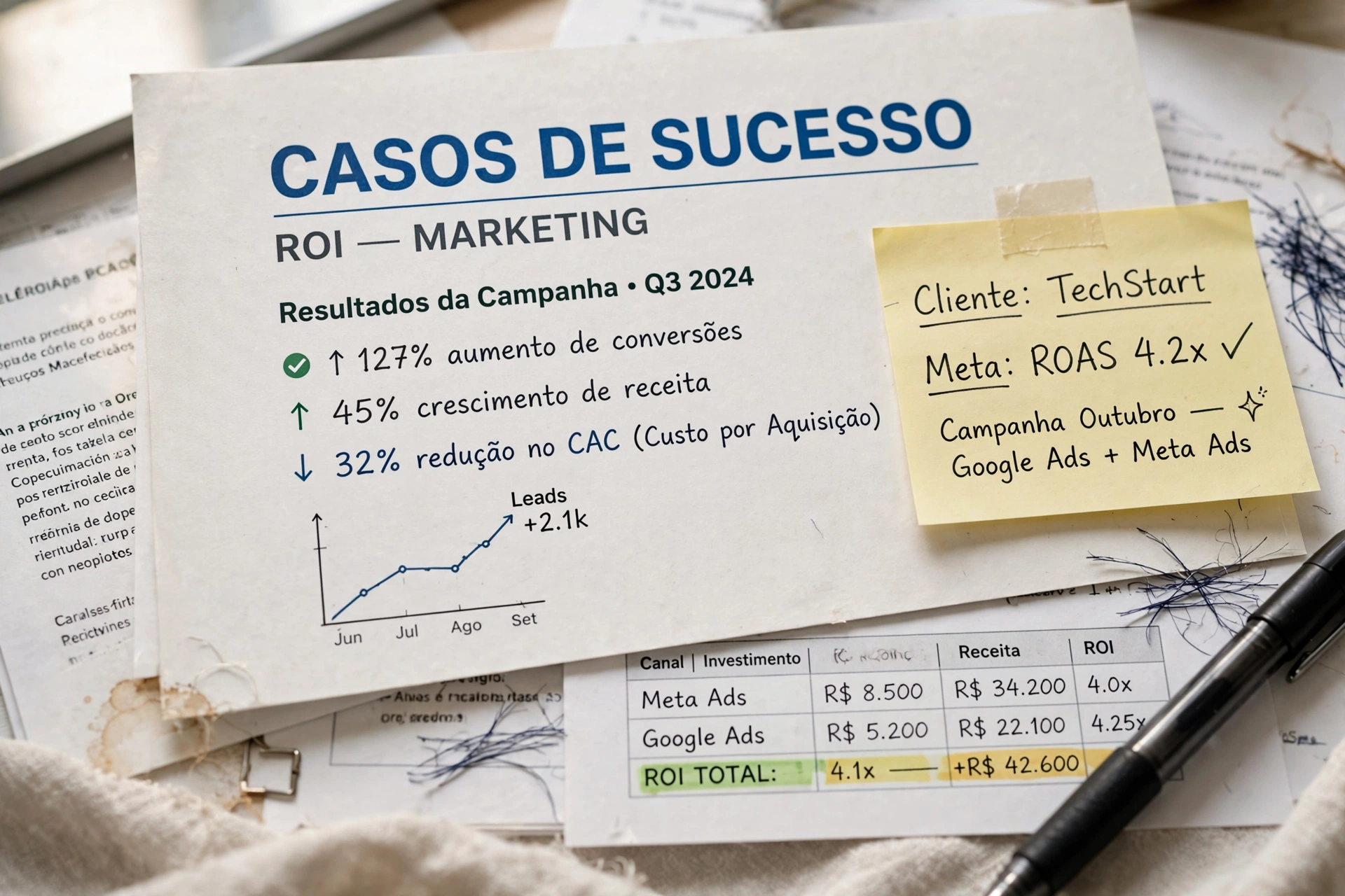 digital marketing ai casos success roi