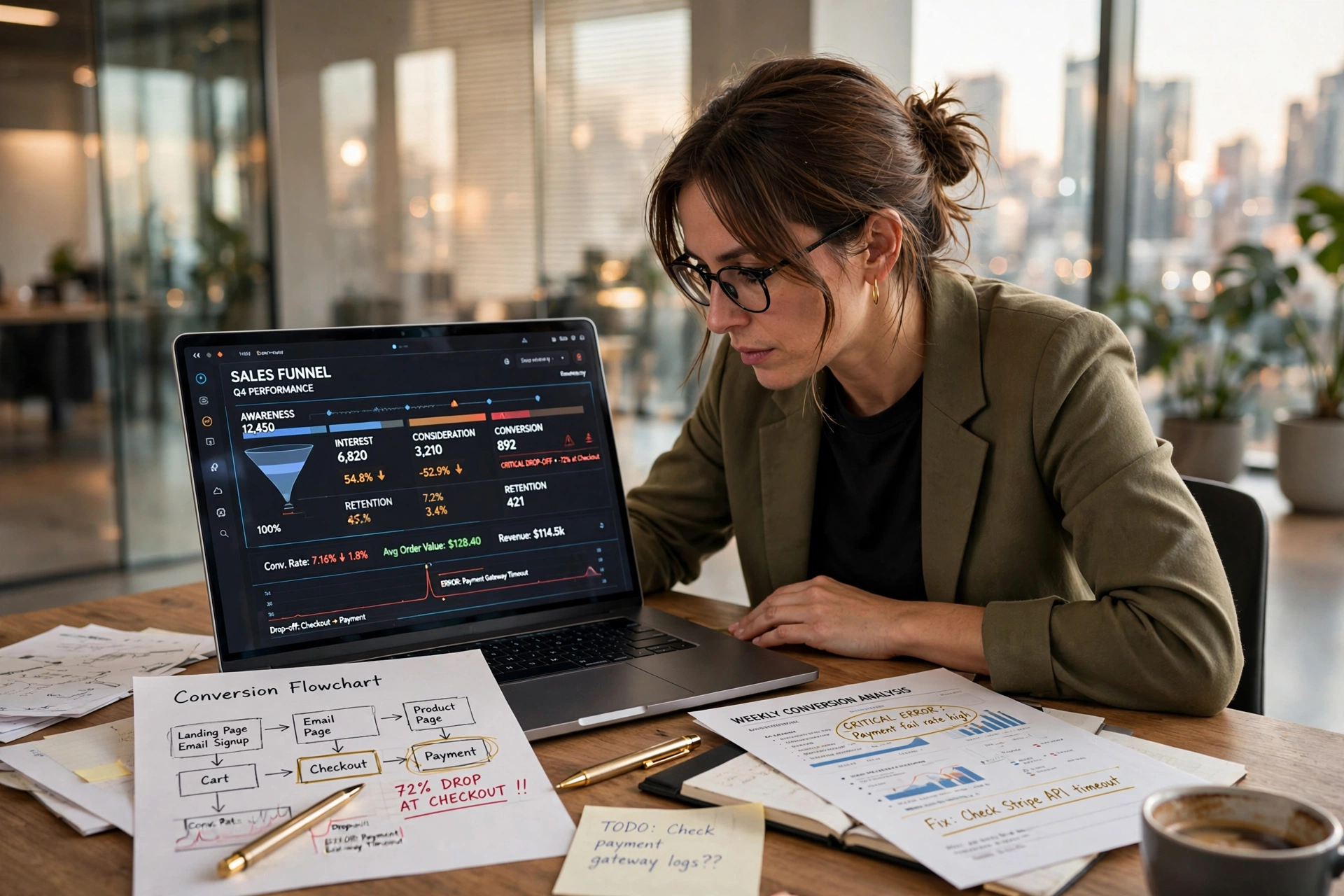 digital marketing ai erros comuns funil sales online