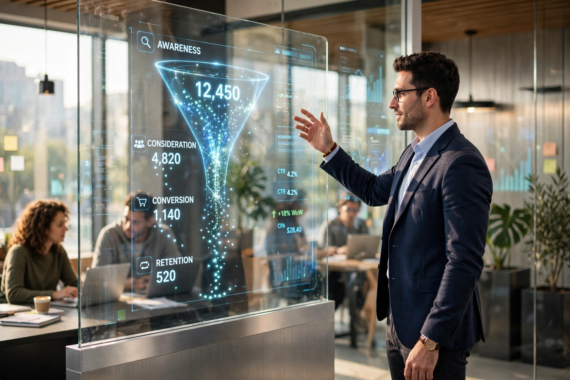 digital marketing ai funil sales ag ncias