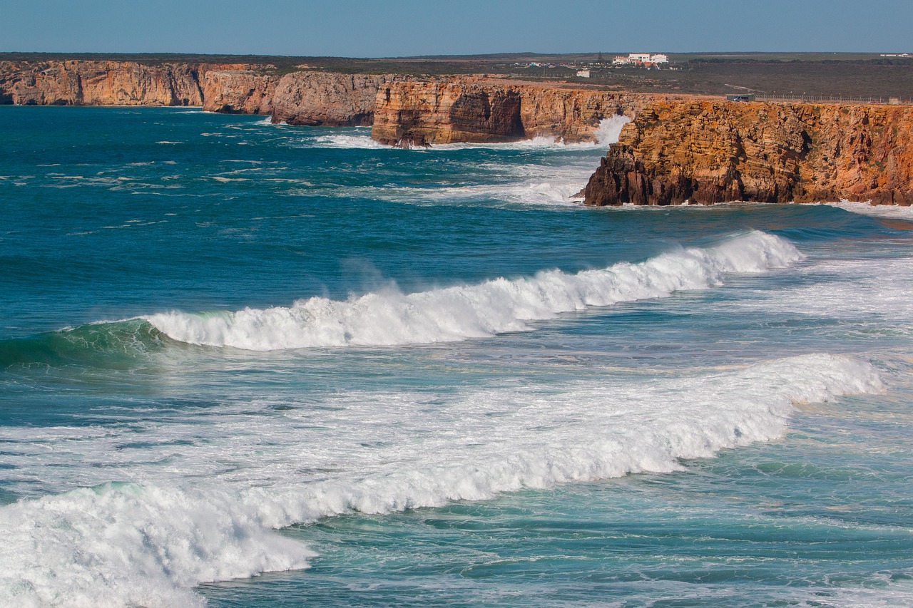 portugal, algarve, cabo sao vicente, waves, sea, sagres, rock, coast, atlantic, nature, portugal, portugal, portugal, portugal, portugal, algarve, algarve, algarve