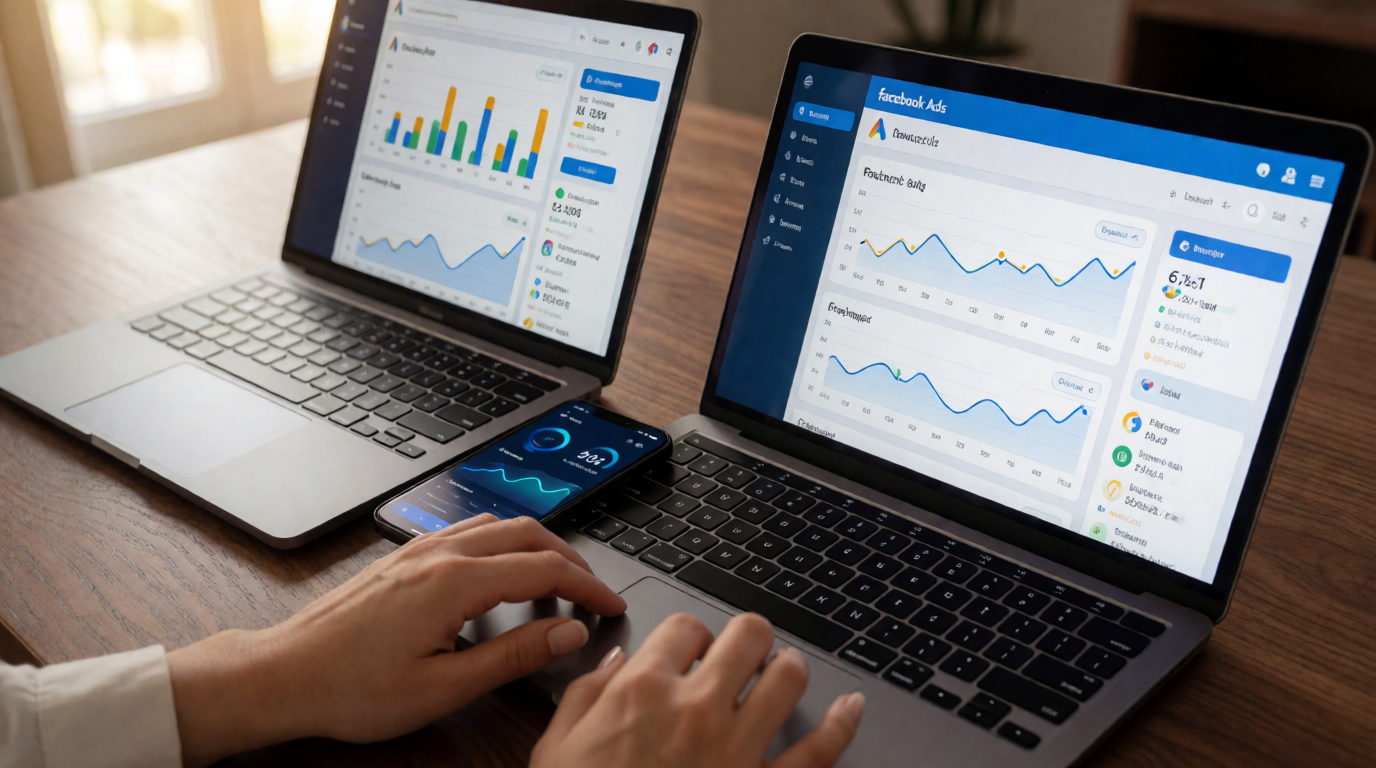digital marketing ai management traffic pago comparativo