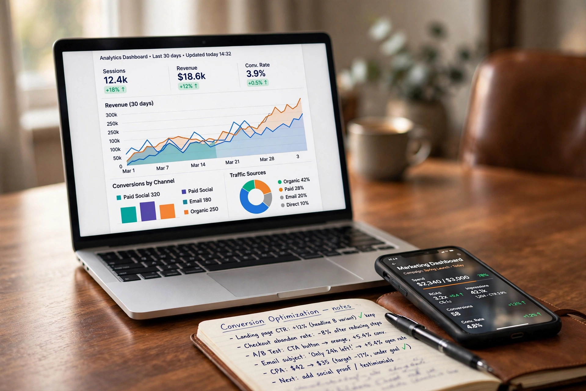 digital marketing ai otimiza convers roi